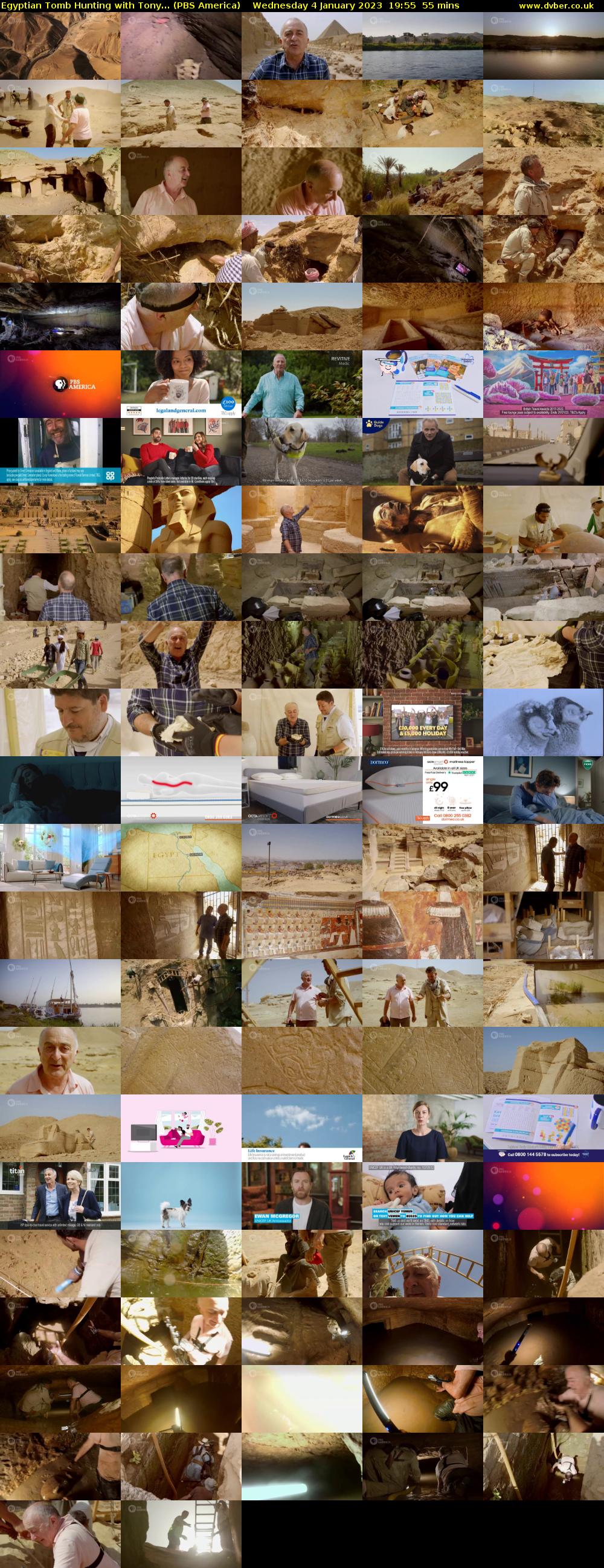 Egyptian Tomb Hunting with Tony... (PBS America) Wednesday 4 January 2023 19:55 - 20:50
