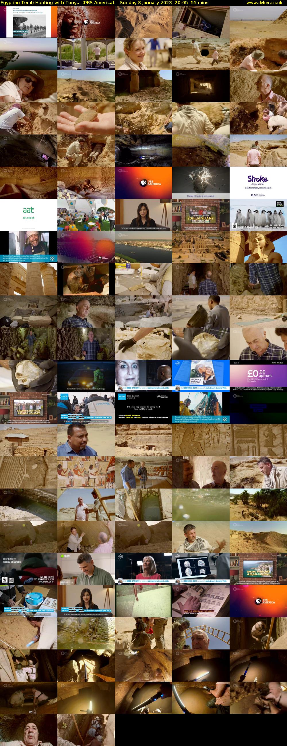 Egyptian Tomb Hunting with Tony... (PBS America) Sunday 8 January 2023 20:05 - 21:00