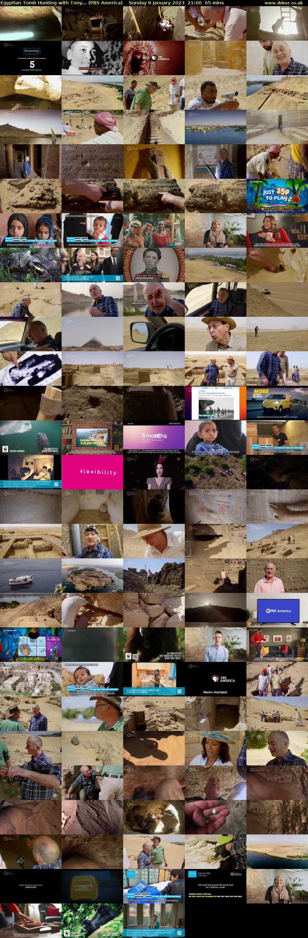 Egyptian Tomb Hunting with Tony... (PBS America) Sunday 8 January 2023 21:00 - 22:05