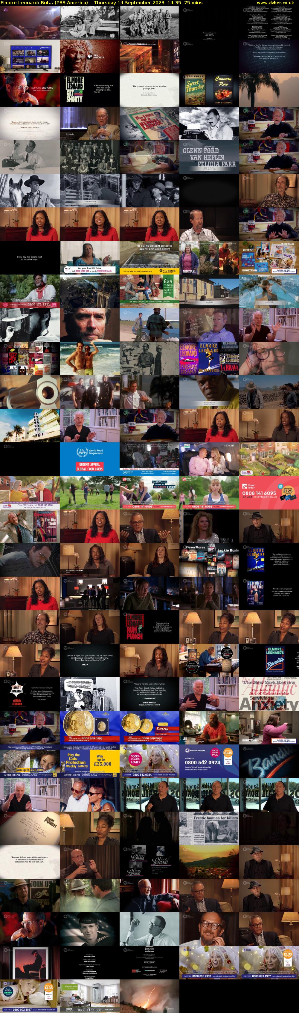 Elmore Leonard: But... (PBS America) Thursday 14 September 2023 14:35 - 15:50