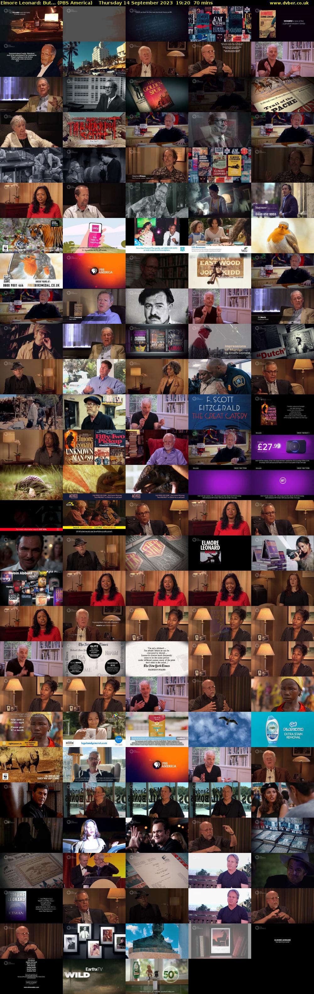 Elmore Leonard: But... (PBS America) Thursday 14 September 2023 19:20 - 20:30