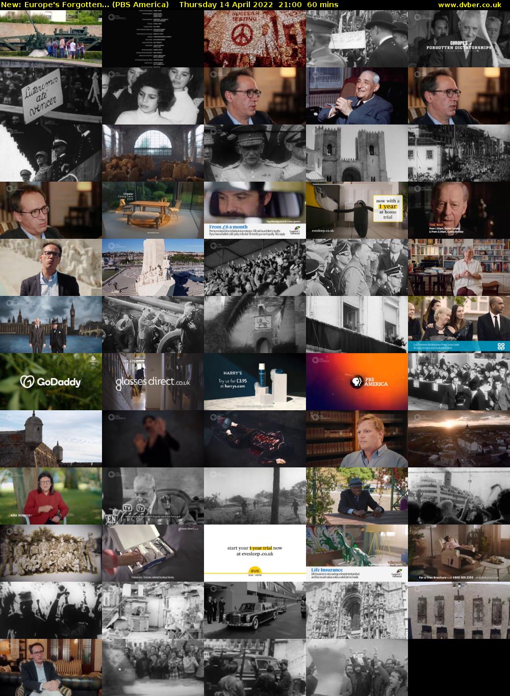 Europe's Forgotten... (PBS America) Thursday 14 April 2022 21:00 - 22:00