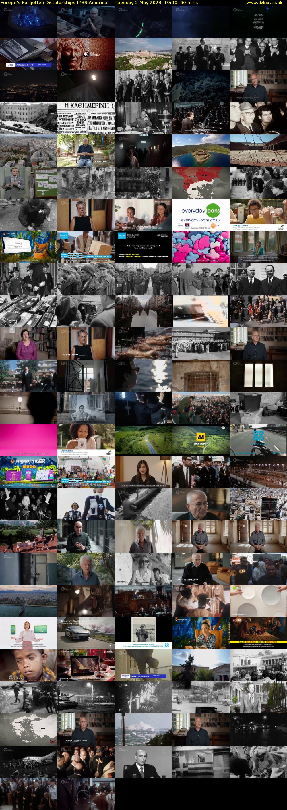 Europe's Forgotten Dictatorships (PBS America) Tuesday 2 May 2023 19:40 - 20:40