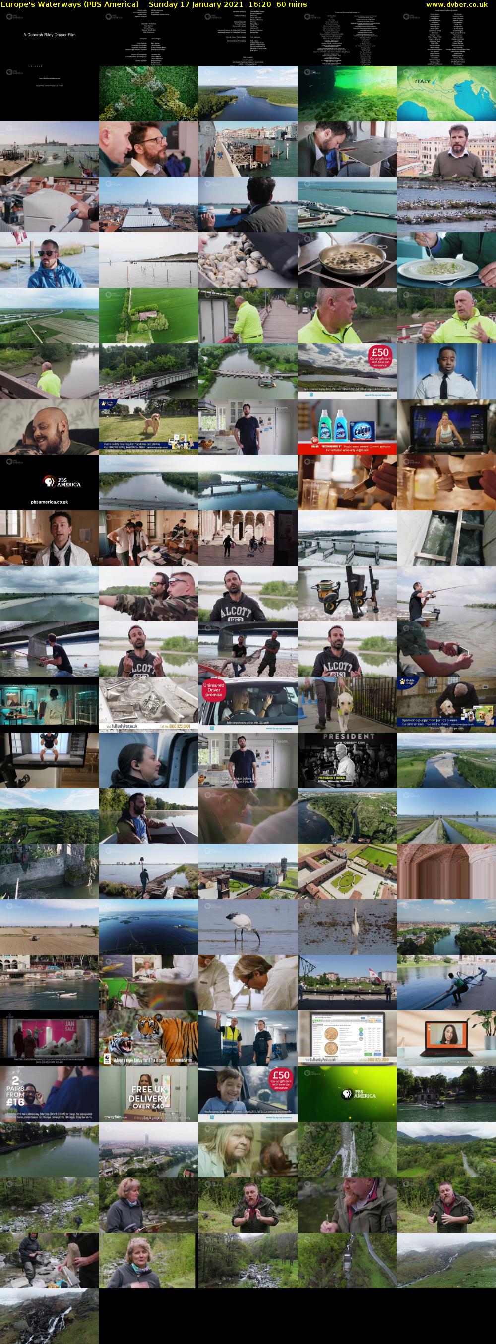 Europe's Waterways (PBS America) Sunday 17 January 2021 16:20 - 17:20