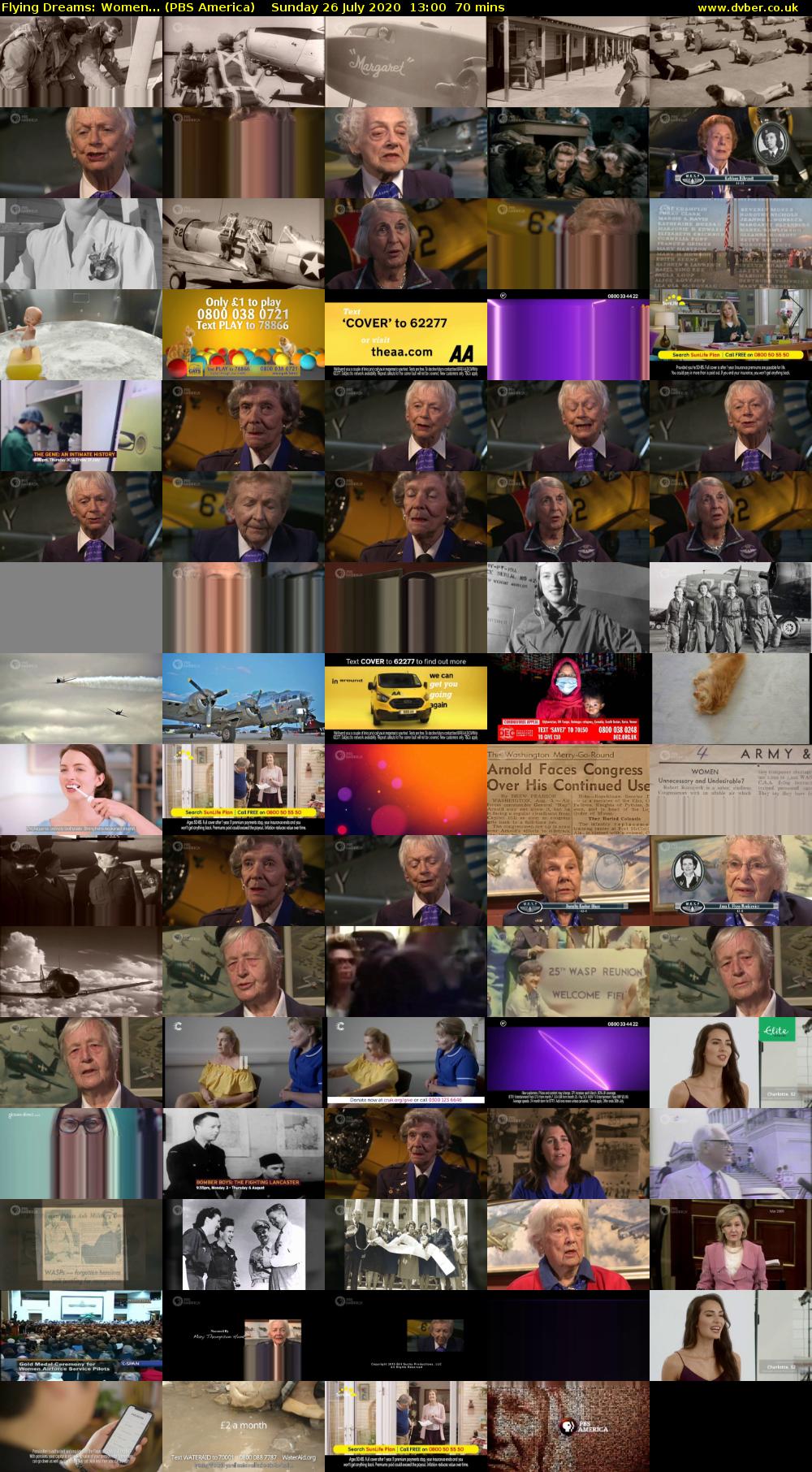 Flying Dreams: Women... (PBS America) Sunday 26 July 2020 13:00 - 14:10