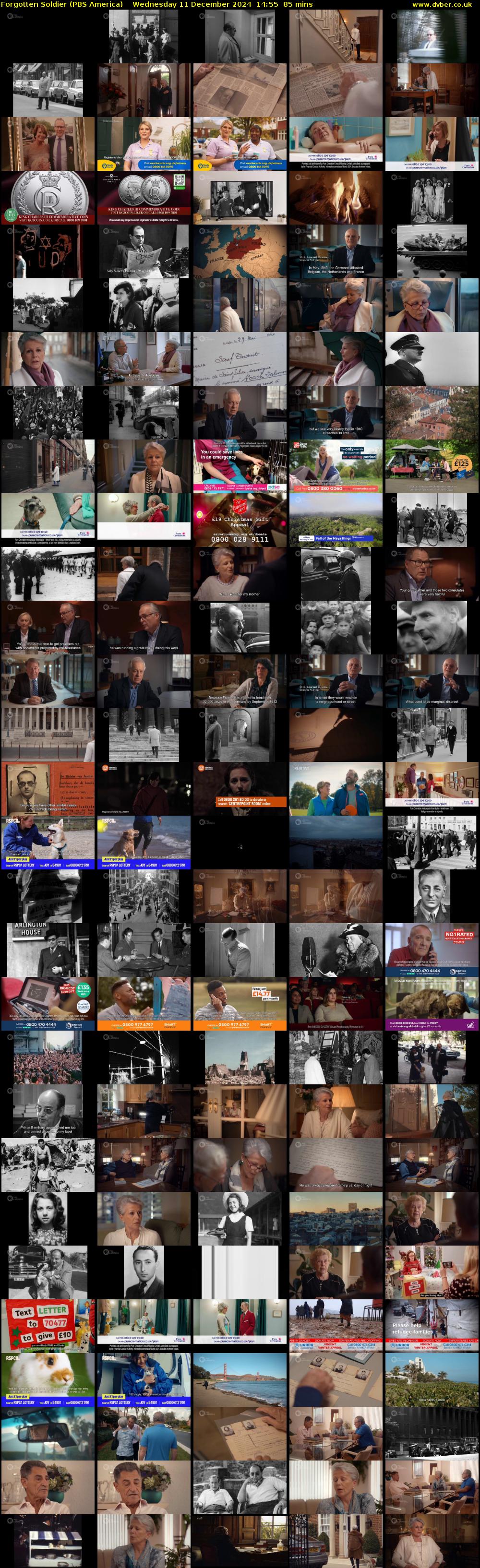 Forgotten Soldier (PBS America) Wednesday 11 December 2024 14:55 - 16:20