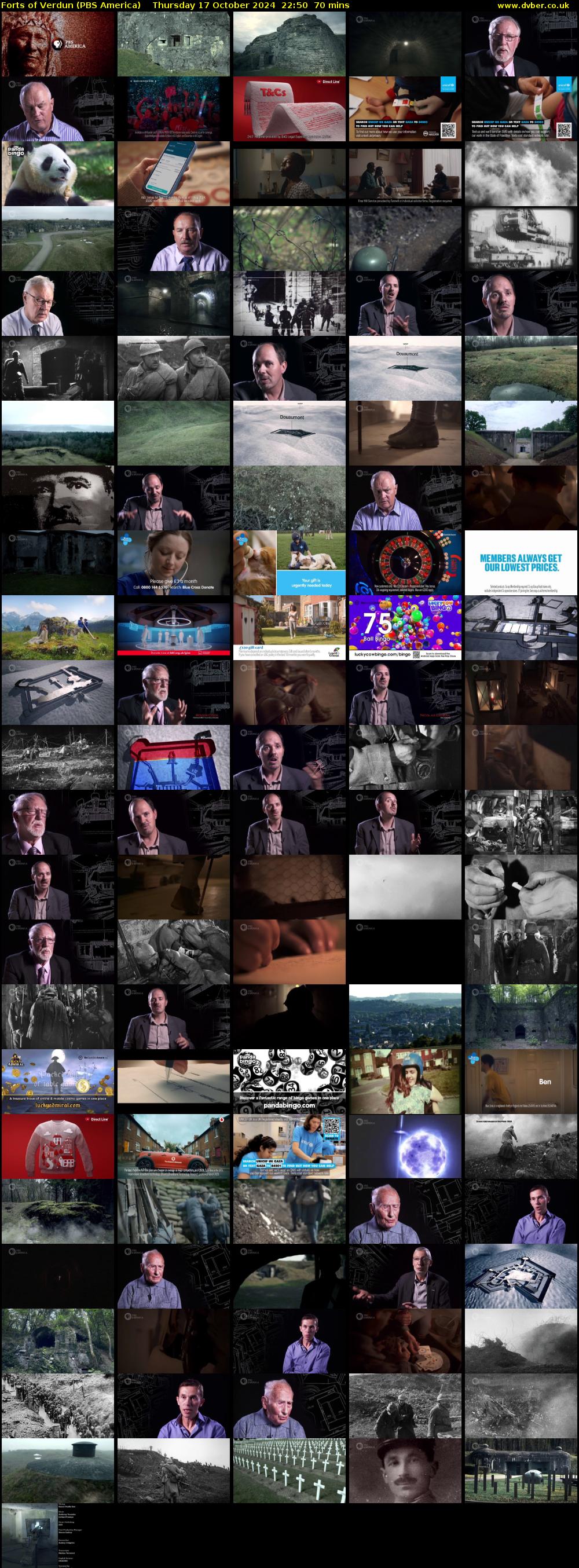 Forts of Verdun (PBS America) Thursday 17 October 2024 22:50 - 00:00