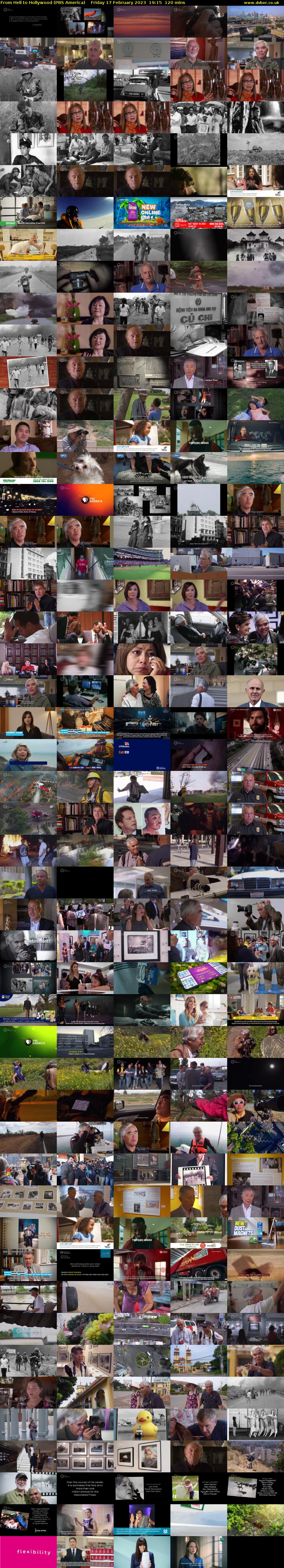 From Hell to Hollywood (PBS America) Friday 17 February 2023 19:15 - 21:15