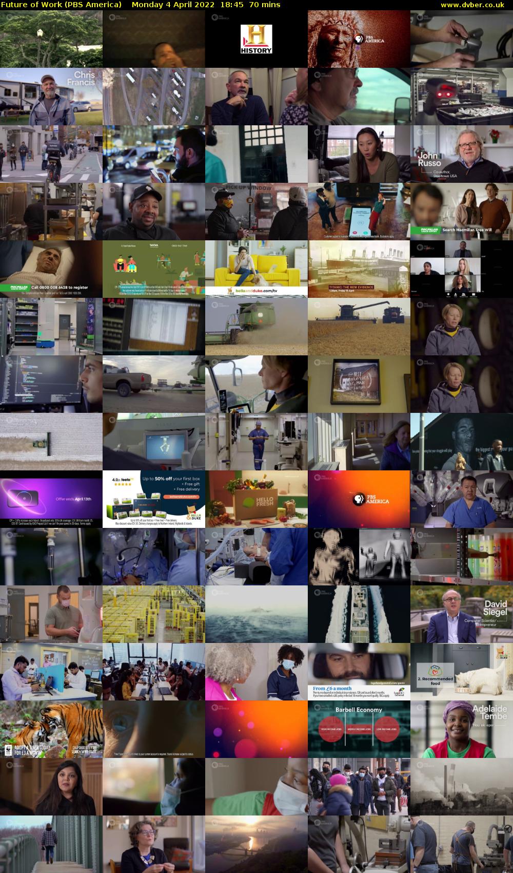 Future of Work (PBS America) Monday 4 April 2022 18:45 - 19:55