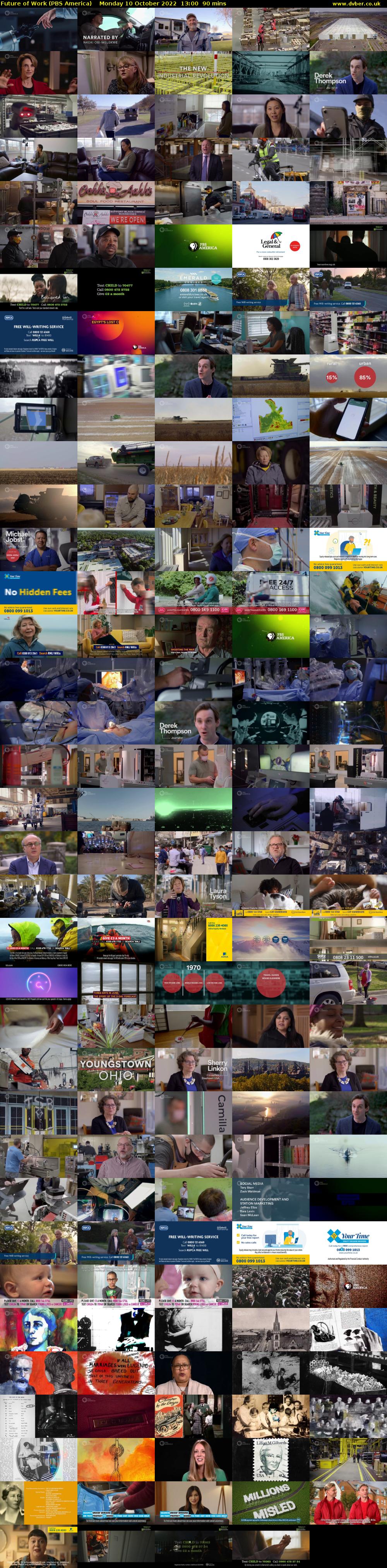 Future of Work (PBS America) Monday 10 October 2022 13:00 - 14:30