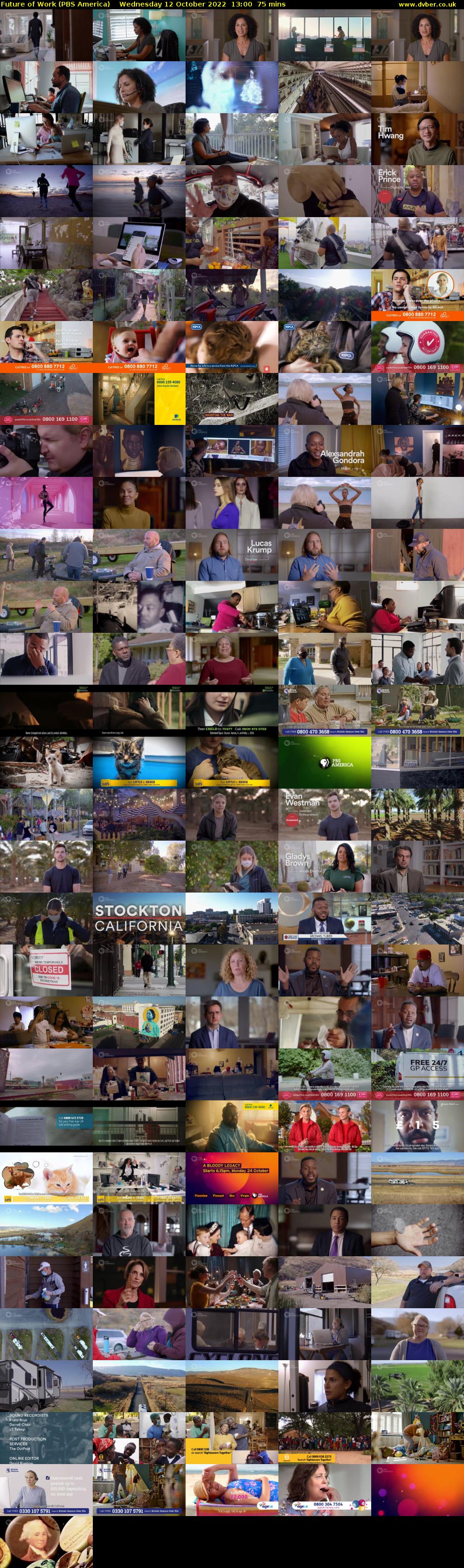 Future of Work (PBS America) Wednesday 12 October 2022 13:00 - 14:15