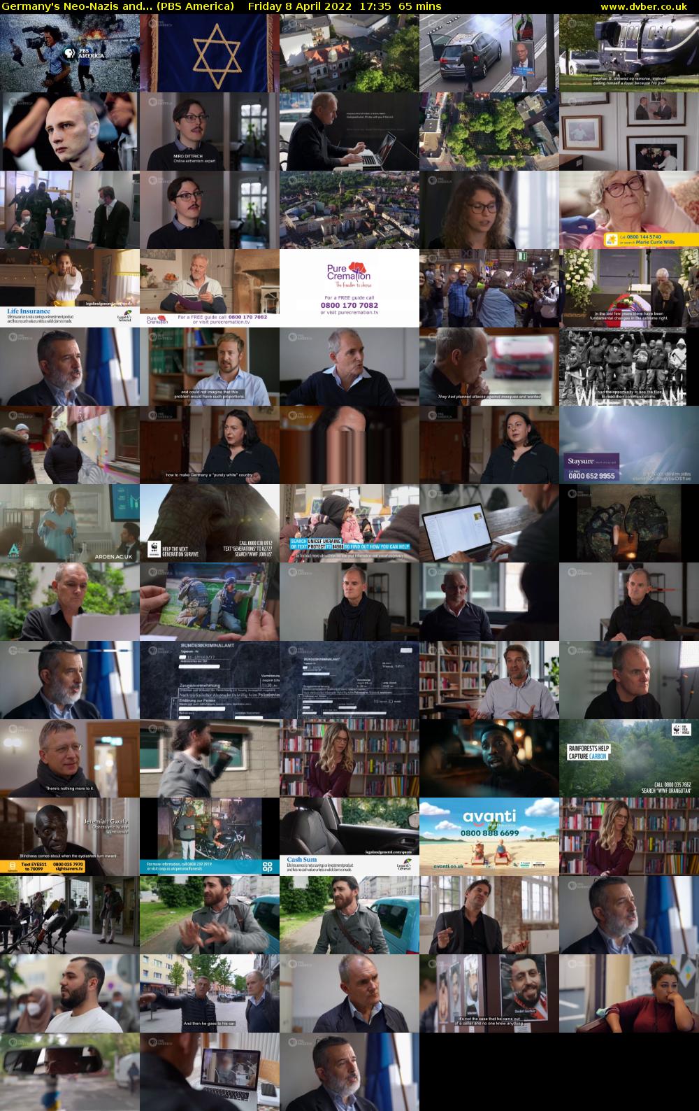 Germany's Neo-Nazis and... (PBS America) Friday 8 April 2022 17:35 - 18:40