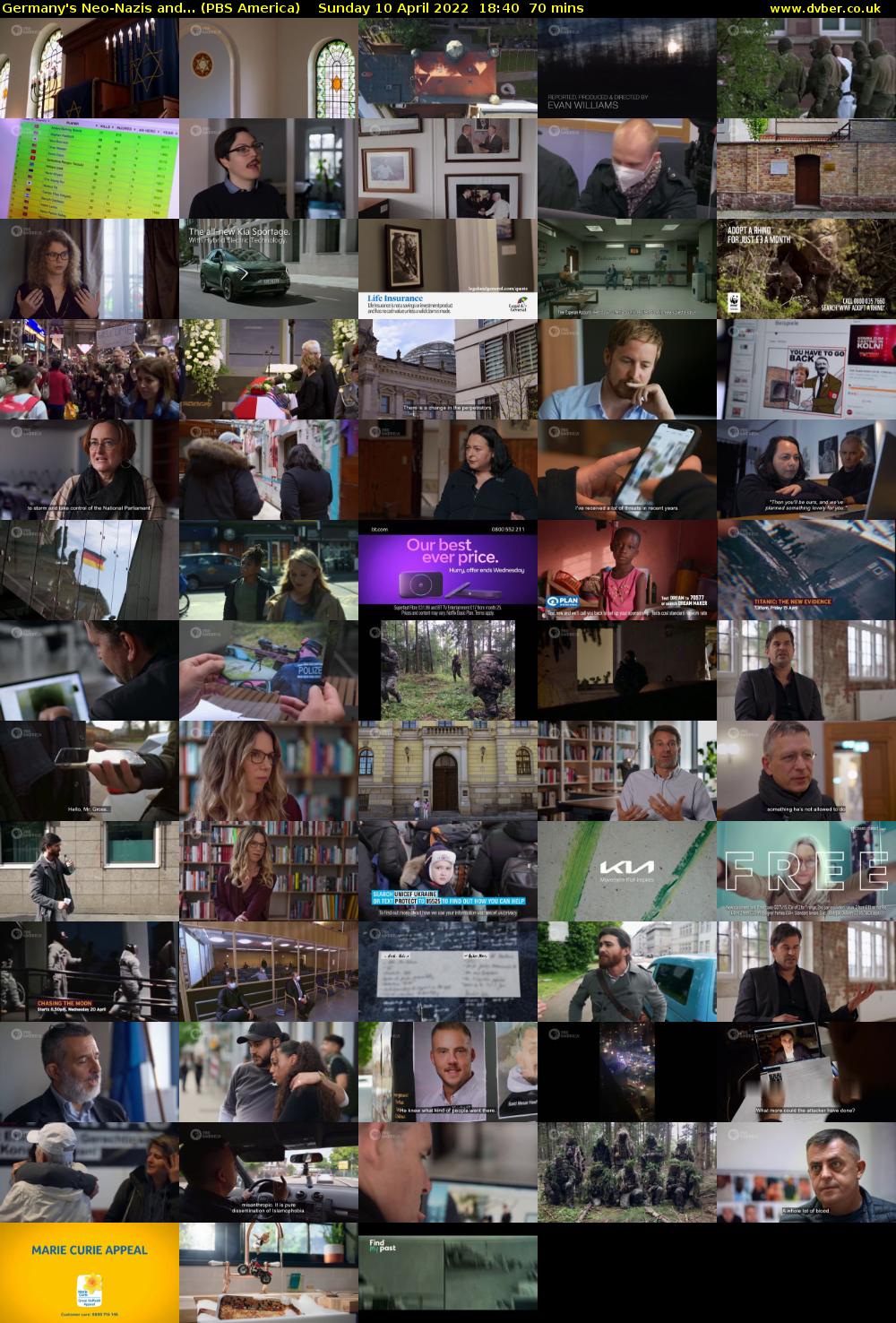 Germany's Neo-Nazis and... (PBS America) Sunday 10 April 2022 18:40 - 19:50