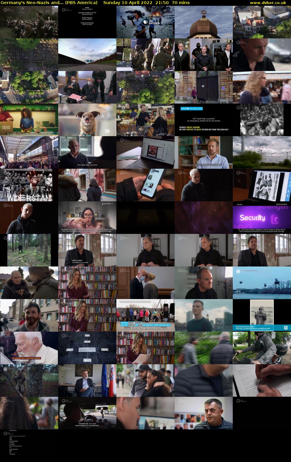 Germany's Neo-Nazis and... (PBS America) Sunday 10 April 2022 21:50 - 23:00