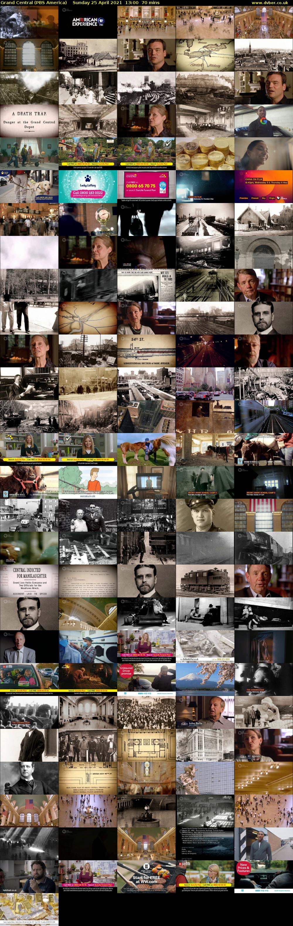 Grand Central (PBS America) Sunday 25 April 2021 13:00 - 14:10