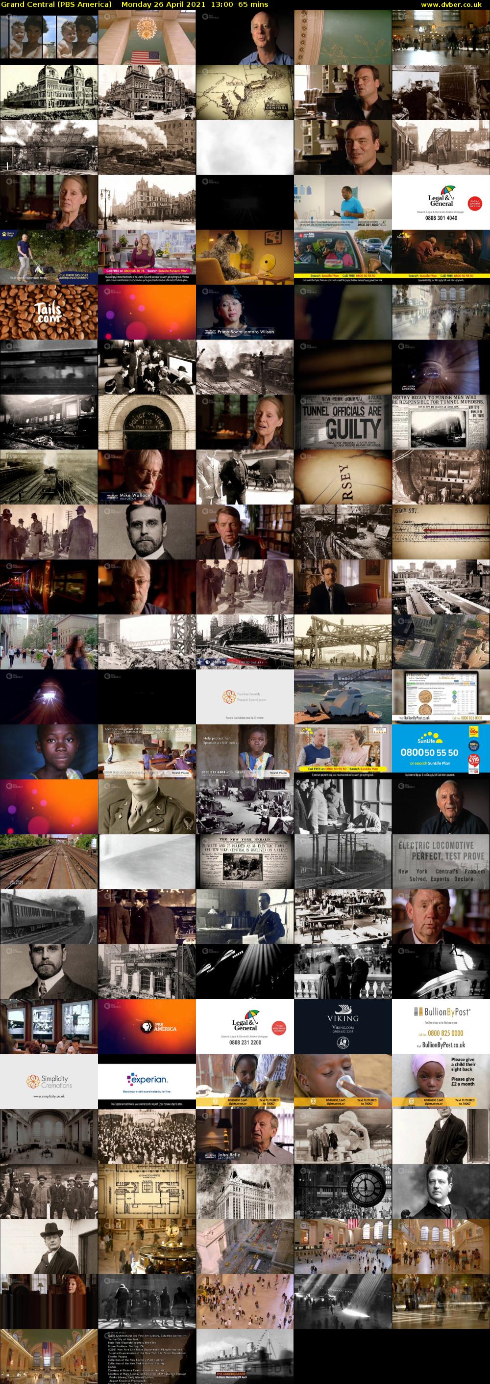 Grand Central (PBS America) Monday 26 April 2021 13:00 - 14:05