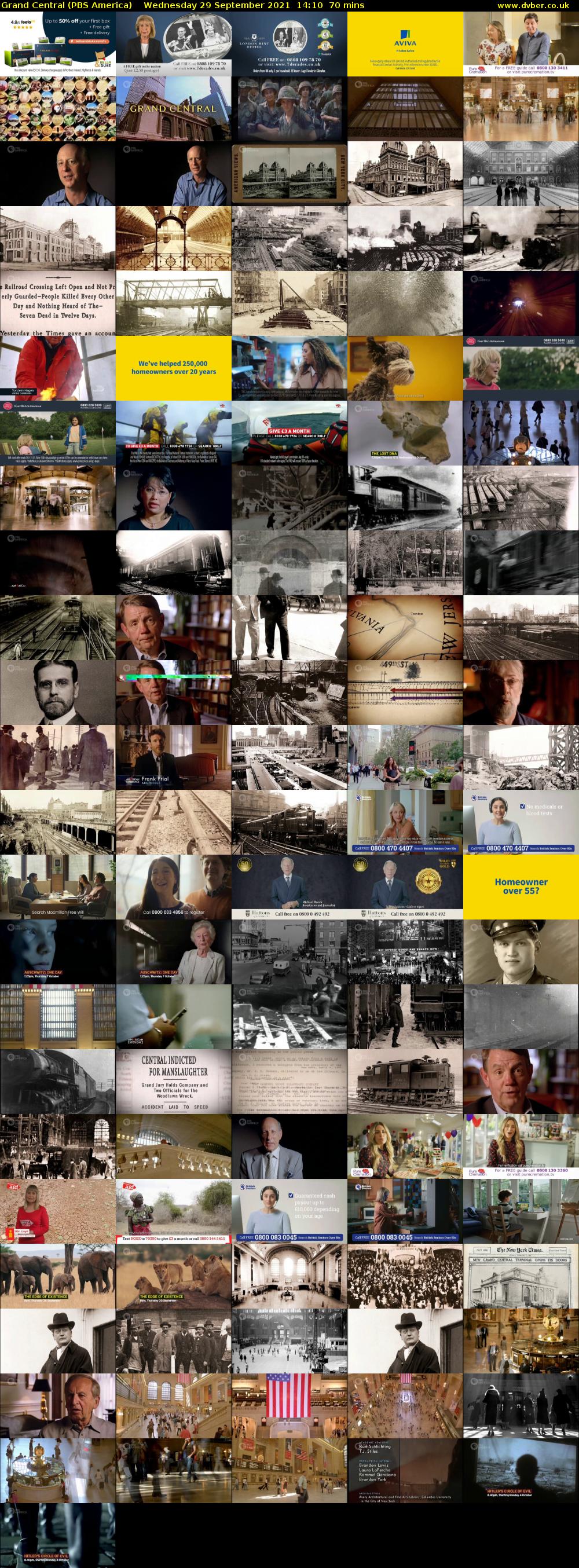 Grand Central (PBS America) Wednesday 29 September 2021 14:10 - 15:20