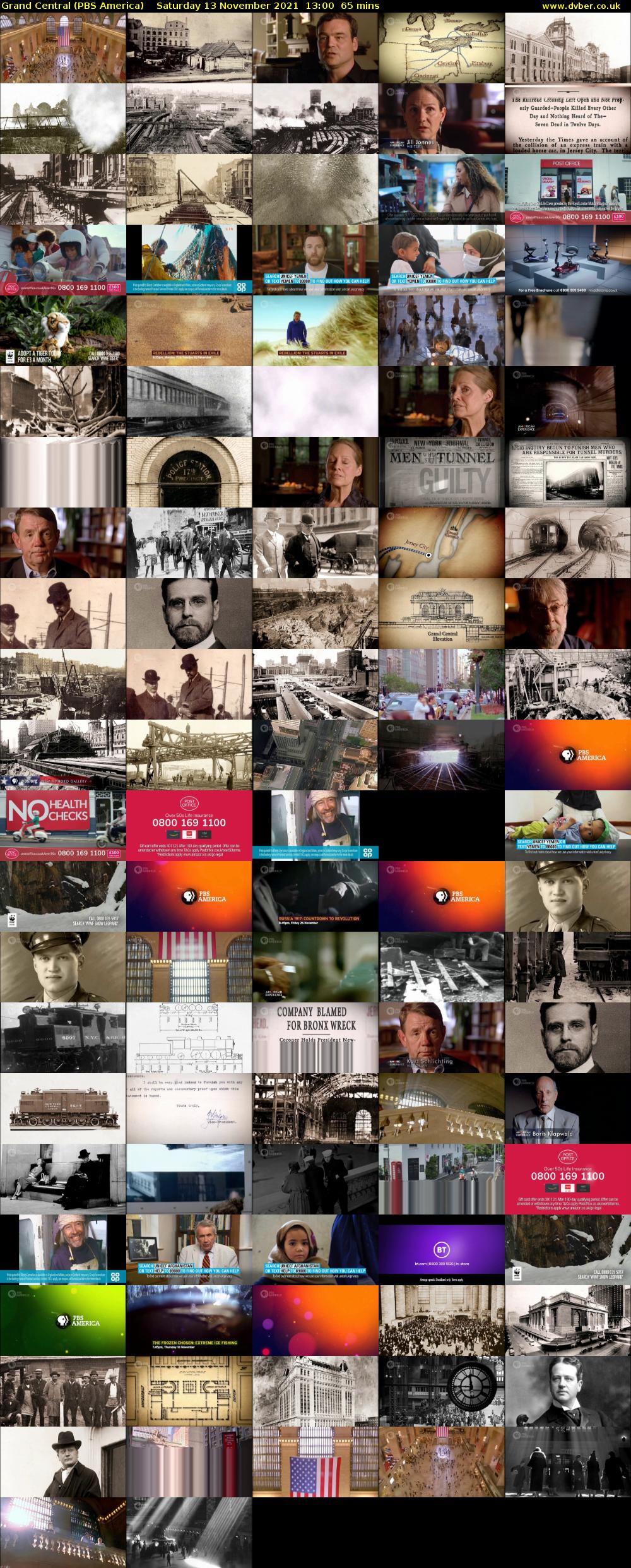 Grand Central (PBS America) Saturday 13 November 2021 13:00 - 14:05