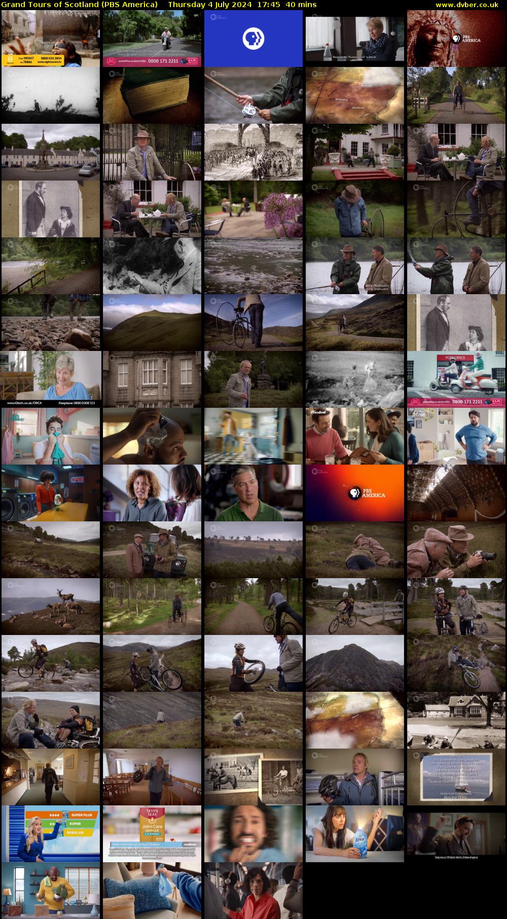Grand Tours of Scotland (PBS America) Thursday 4 July 2024 17:45 - 18:25