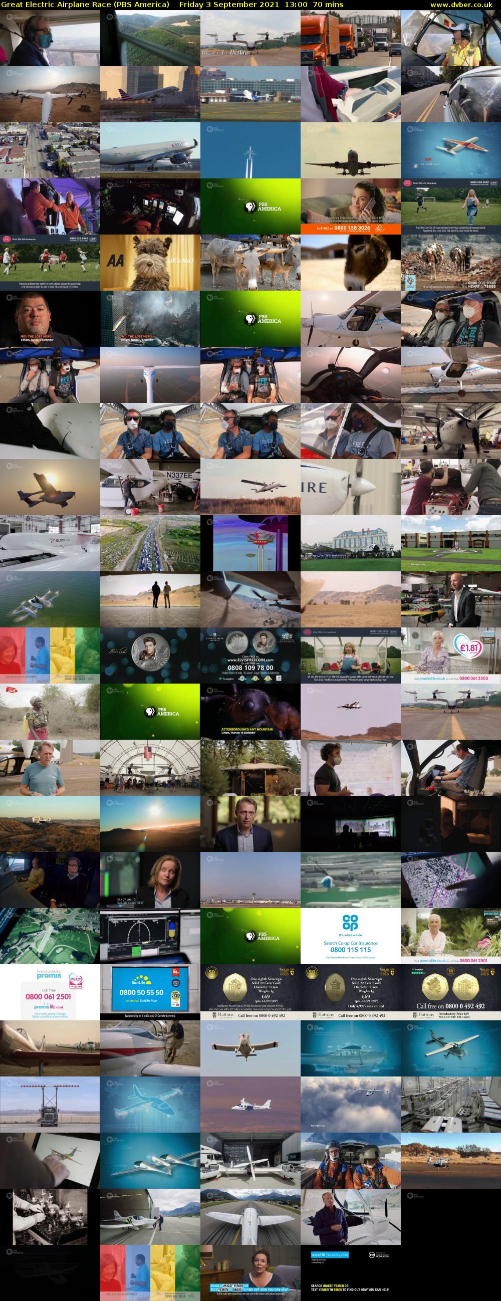 Great Electric Airplane Race (PBS America) Friday 3 September 2021 13:00 - 14:10