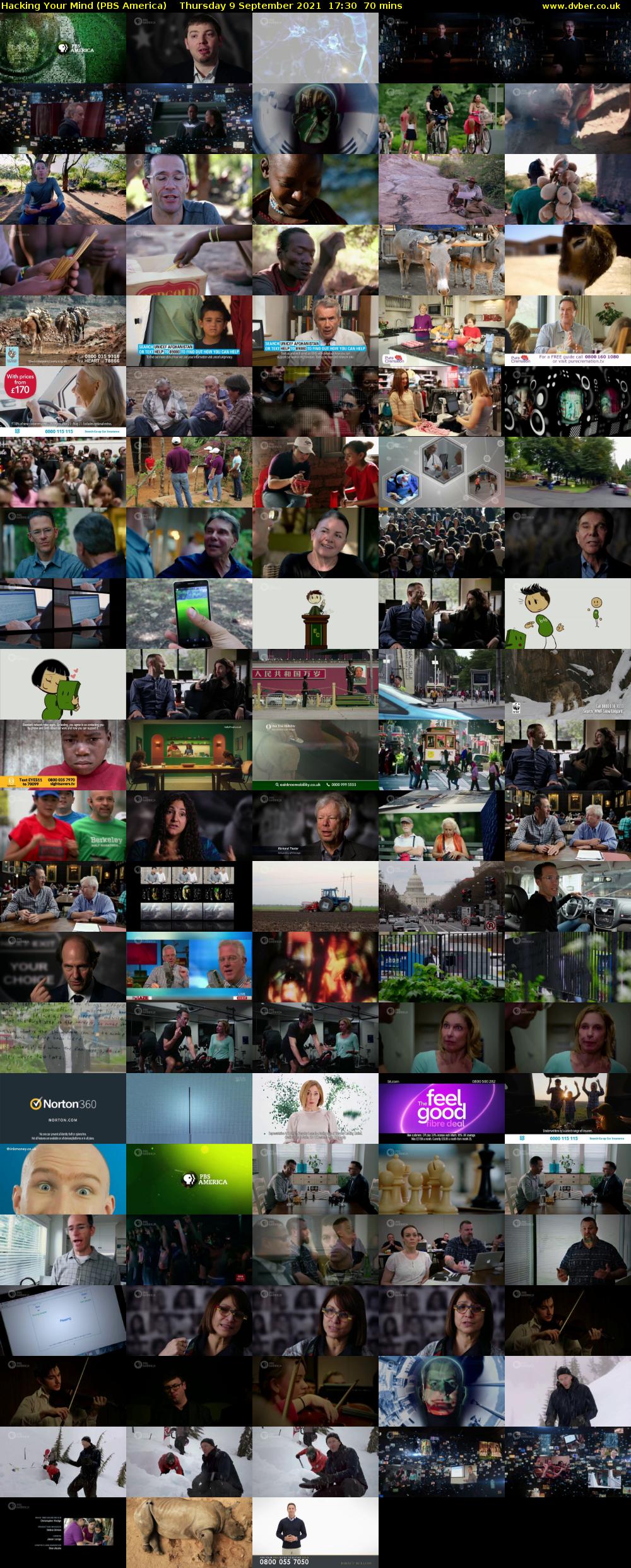 Hacking Your Mind (PBS America) Thursday 9 September 2021 17:30 - 18:40