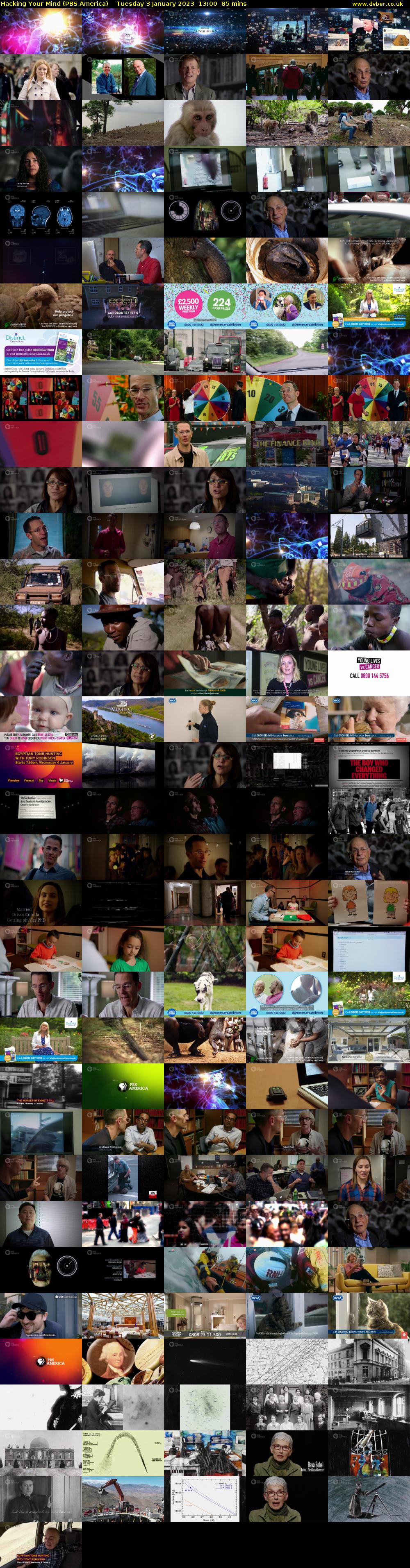 Hacking Your Mind (PBS America) Tuesday 3 January 2023 13:00 - 14:25