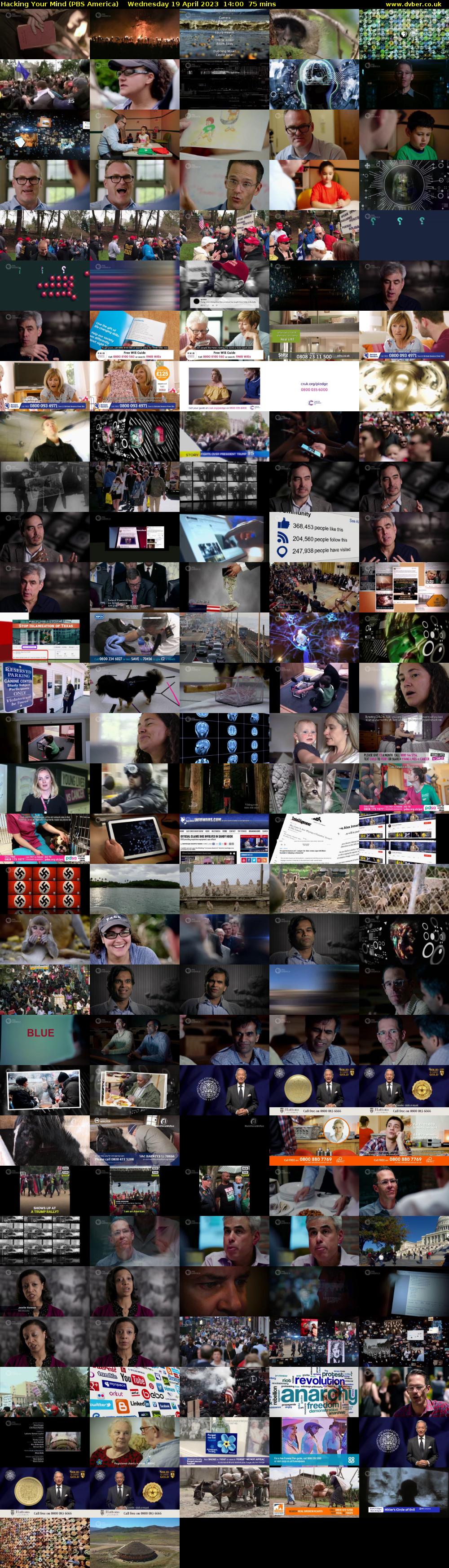 Hacking Your Mind (PBS America) Wednesday 19 April 2023 14:00 - 15:15