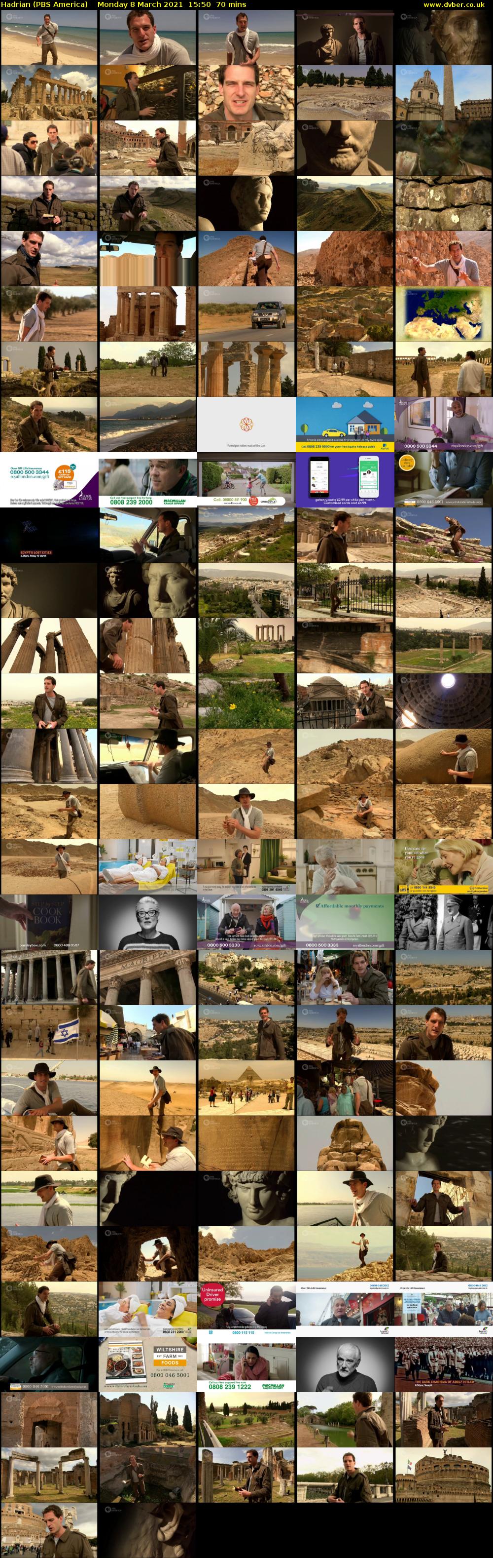 Hadrian (PBS America) Monday 8 March 2021 15:50 - 17:00