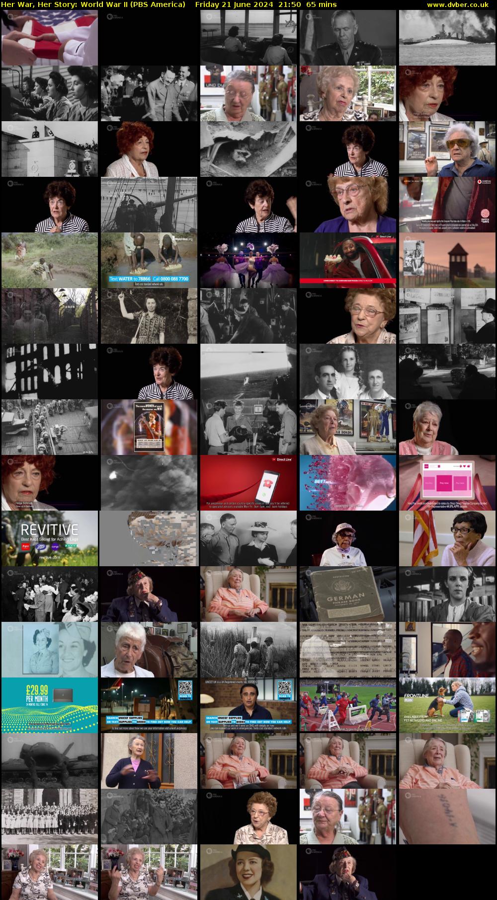Her War, Her Story: World War II (PBS America) Friday 21 June 2024 21:50 - 22:55