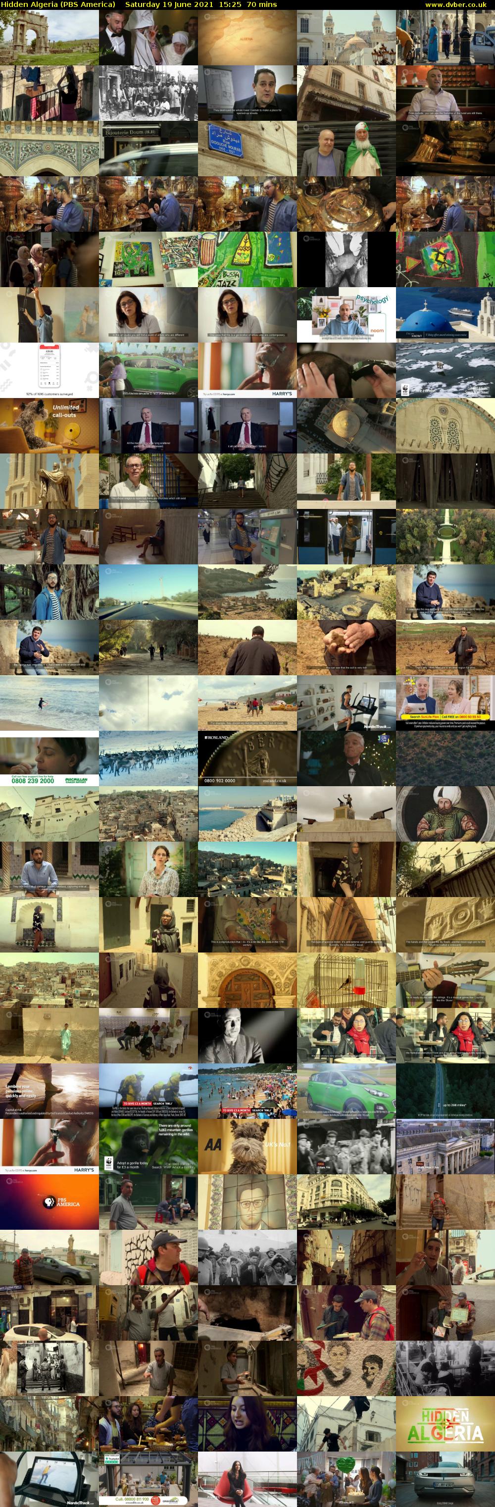 Hidden Algeria (PBS America) Saturday 19 June 2021 15:25 - 16:35
