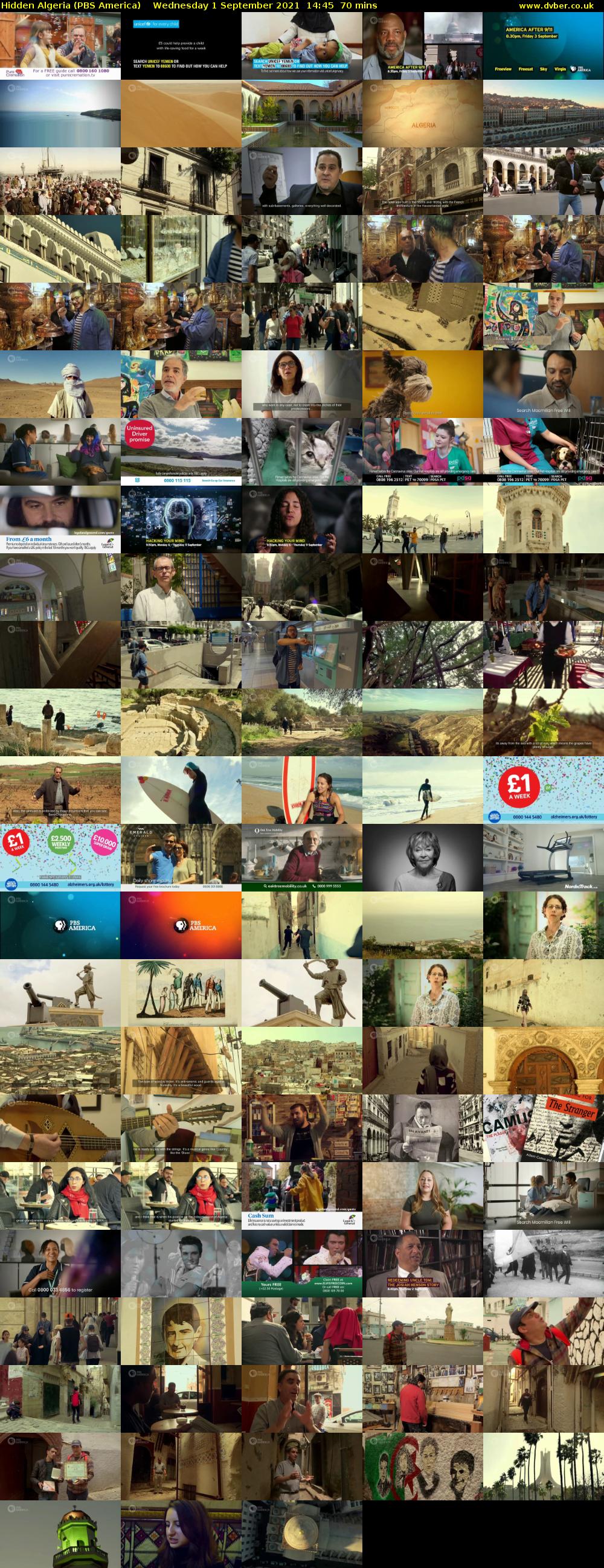 Hidden Algeria (PBS America) Wednesday 1 September 2021 14:45 - 15:55