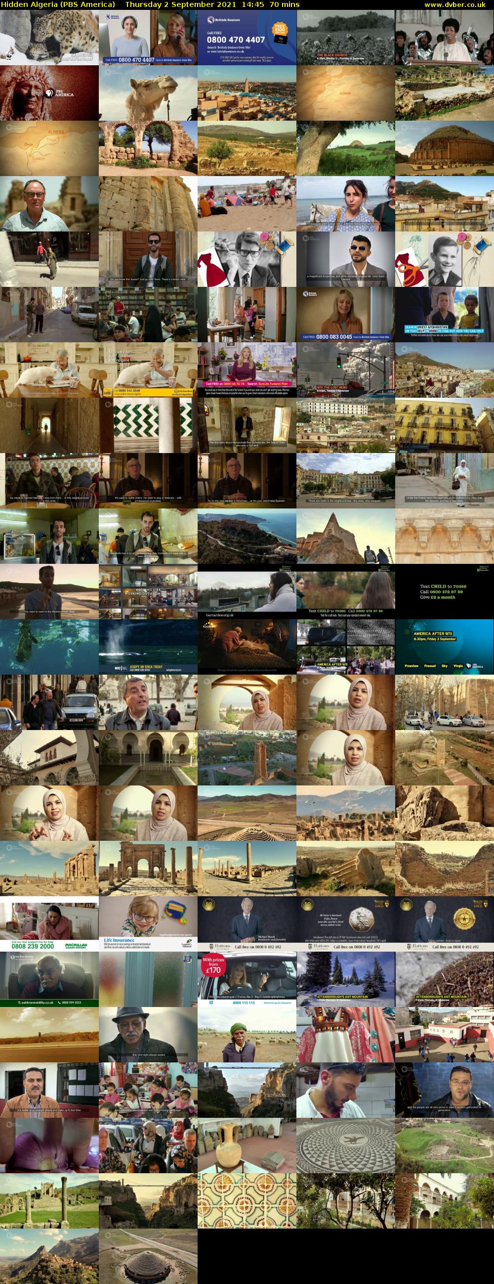 Hidden Algeria (PBS America) Thursday 2 September 2021 14:45 - 15:55