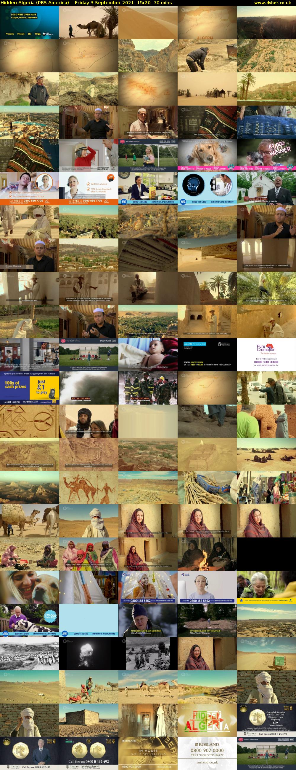 Hidden Algeria (PBS America) Friday 3 September 2021 15:20 - 16:30