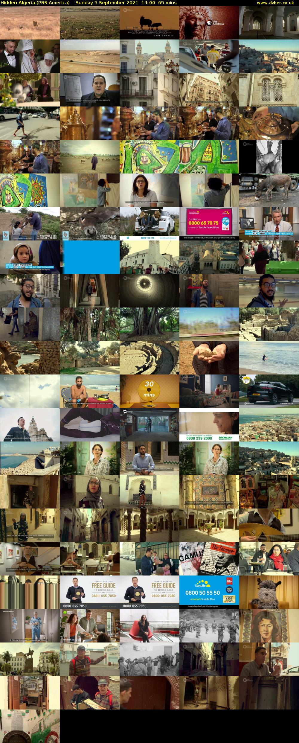 Hidden Algeria (PBS America) Sunday 5 September 2021 14:00 - 15:05