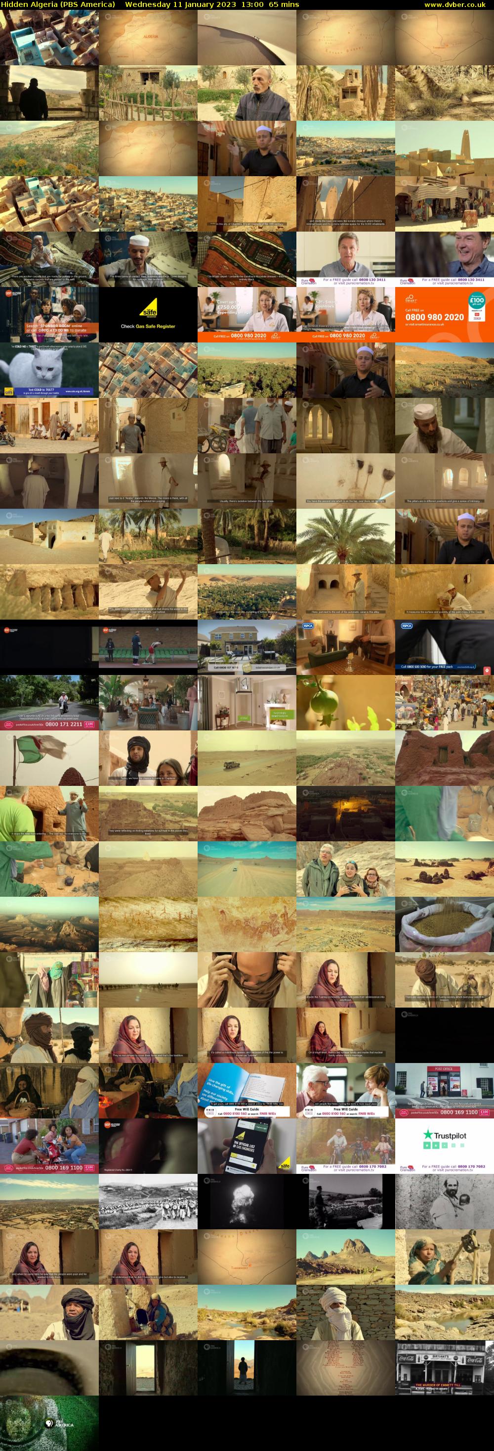 Hidden Algeria (PBS America) Wednesday 11 January 2023 13:00 - 14:05