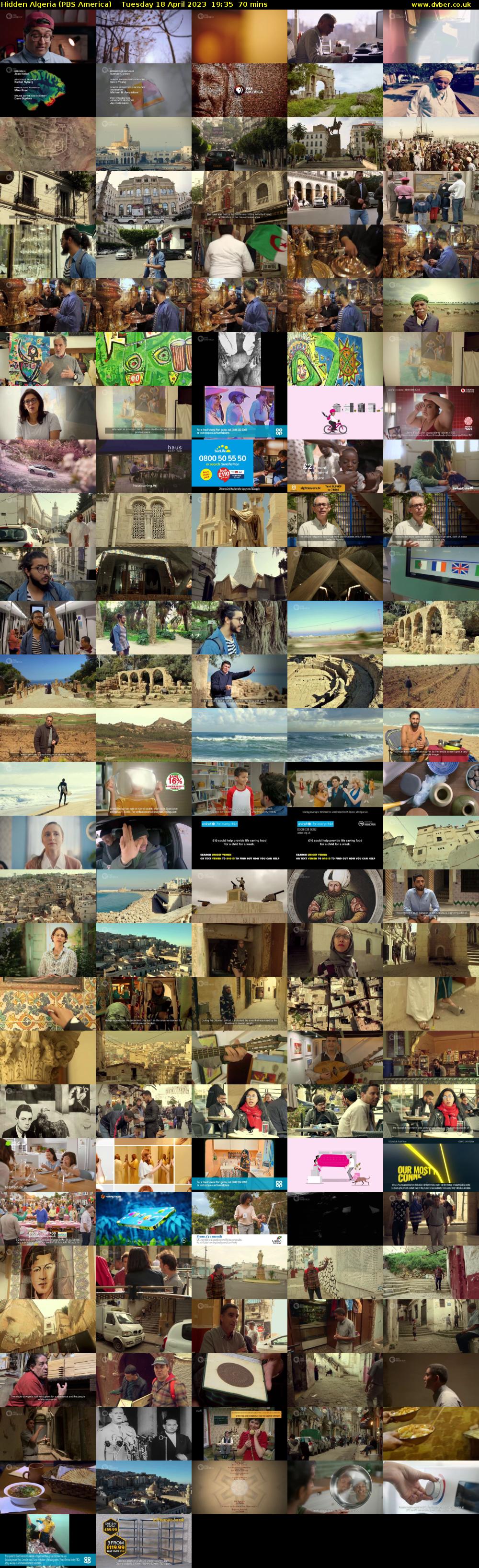 Hidden Algeria (PBS America) Tuesday 18 April 2023 19:35 - 20:45