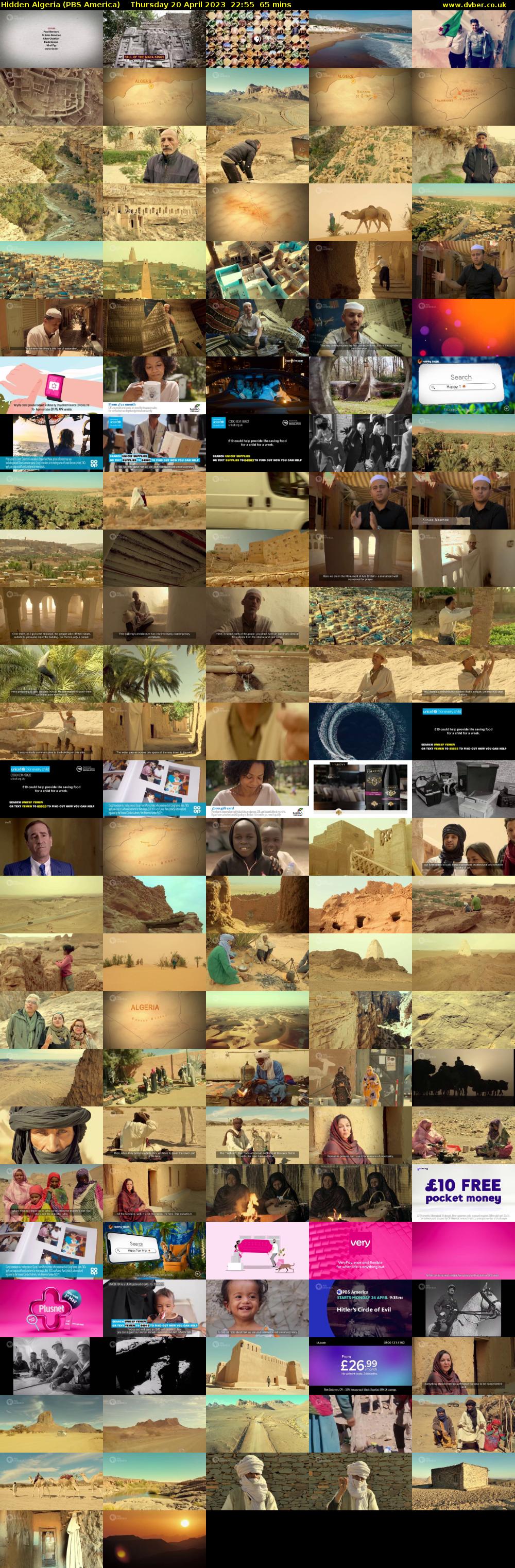 Hidden Algeria (PBS America) Thursday 20 April 2023 22:55 - 00:00