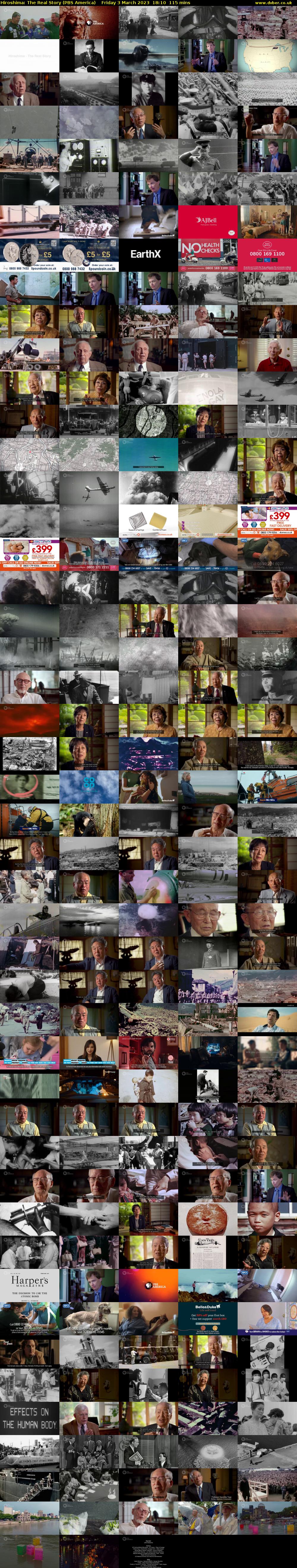 Hiroshima: The Real Story (PBS America) Friday 3 March 2023 18:10 - 20:05