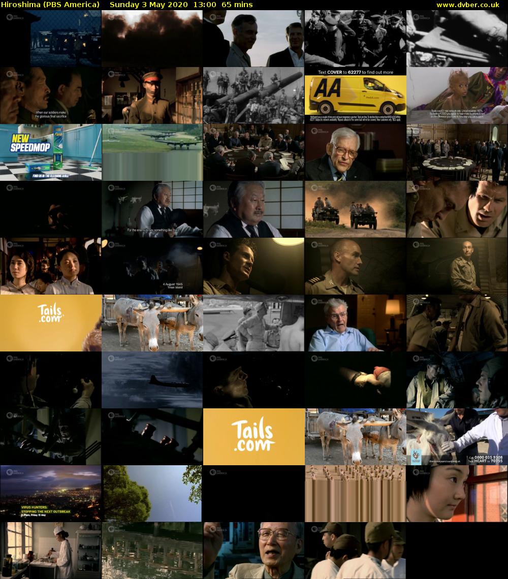 Hiroshima (PBS America) Sunday 3 May 2020 13:00 - 14:05