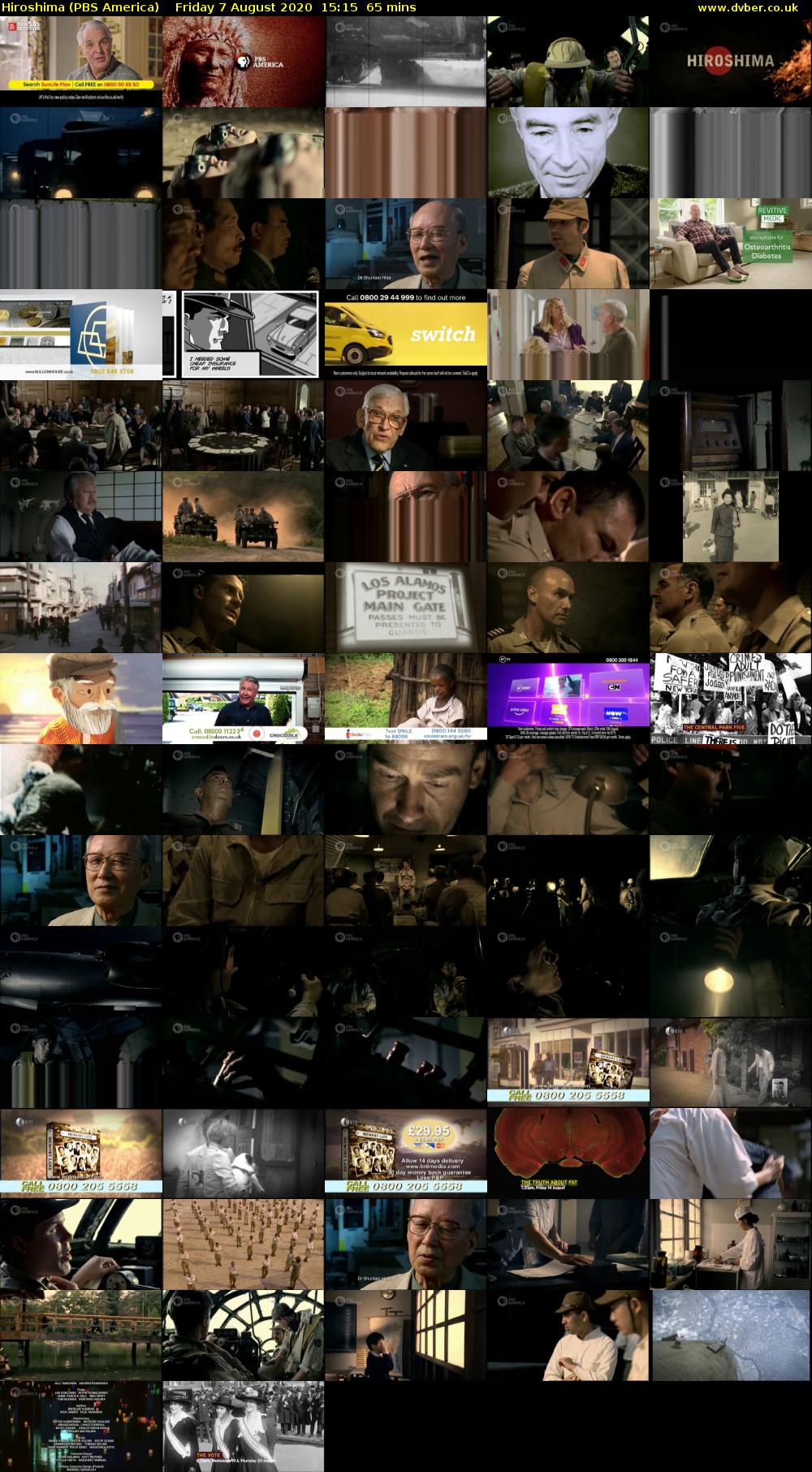 Hiroshima (PBS America) Friday 7 August 2020 15:15 - 16:20