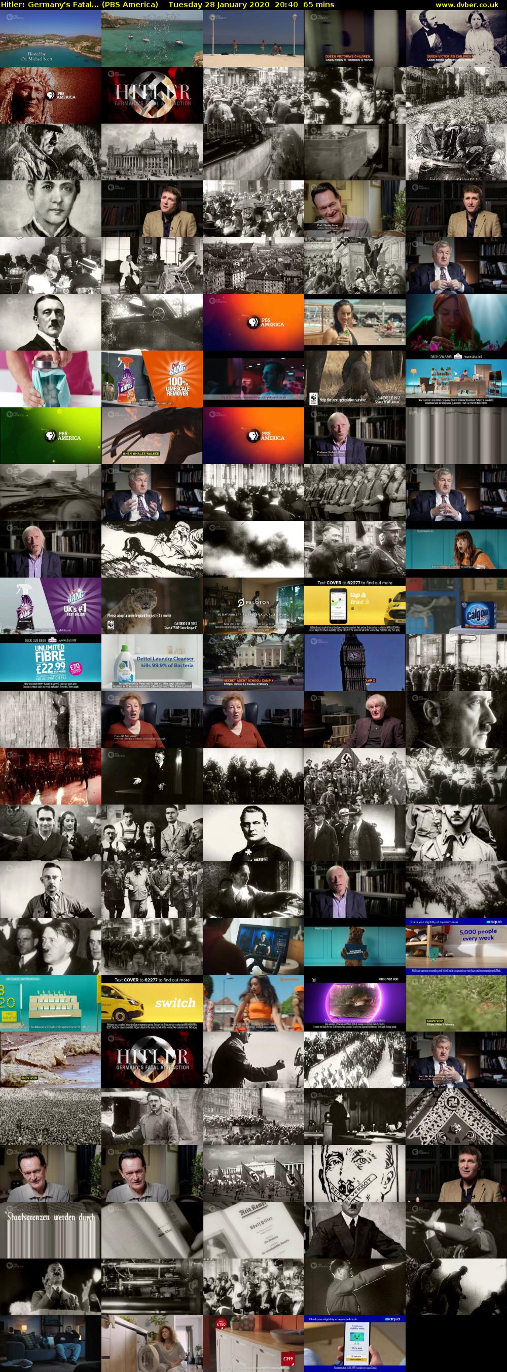 Hitler: Germany's Fatal... (PBS America) Tuesday 28 January 2020 20:40 - 21:45