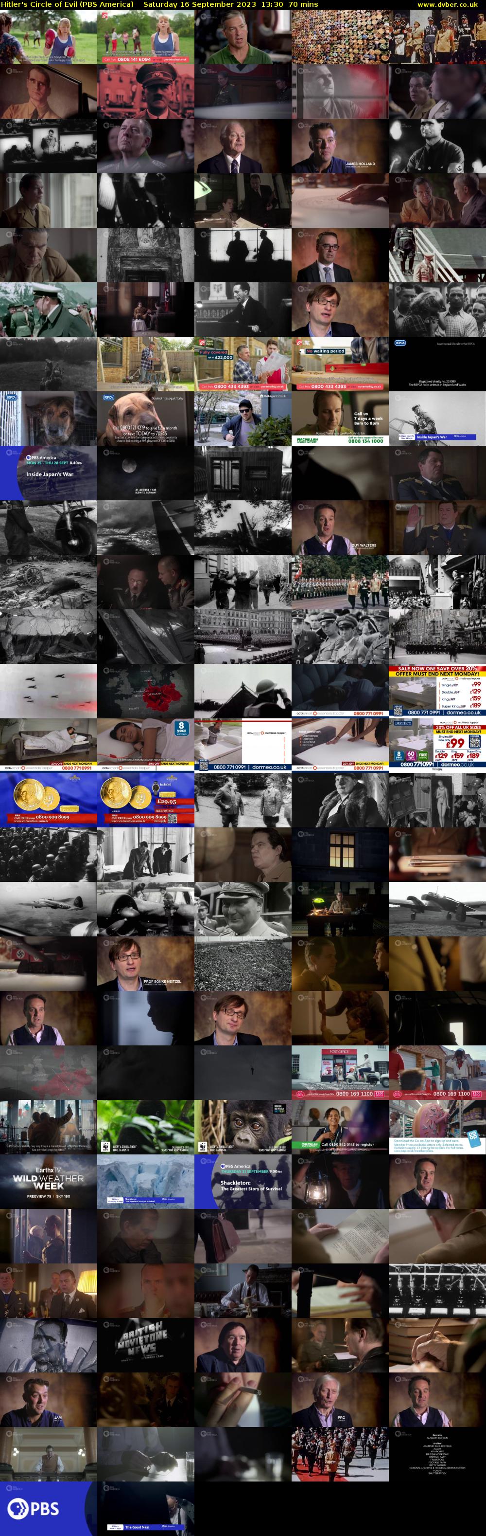 Hitler's Circle of Evil (PBS America) Saturday 16 September 2023 13:30 - 14:40