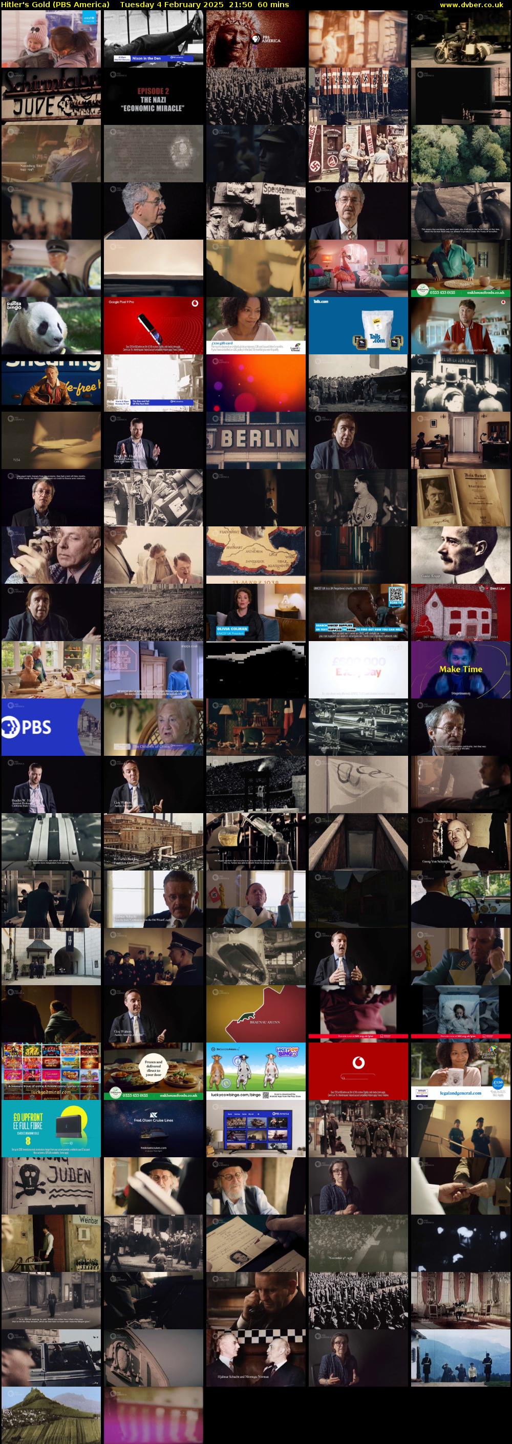 Hitler's Gold (PBS America) Tuesday 4 February 2025 21:50 - 22:50
