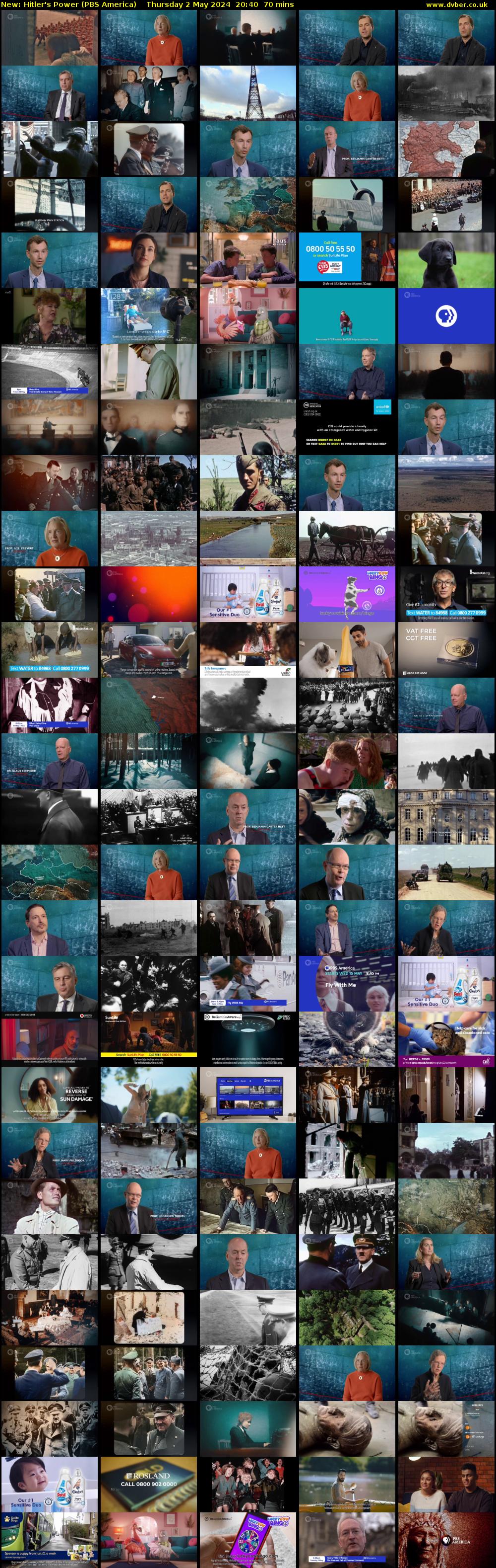 Hitler's Power (PBS America) Thursday 2 May 2024 20:40 - 21:50