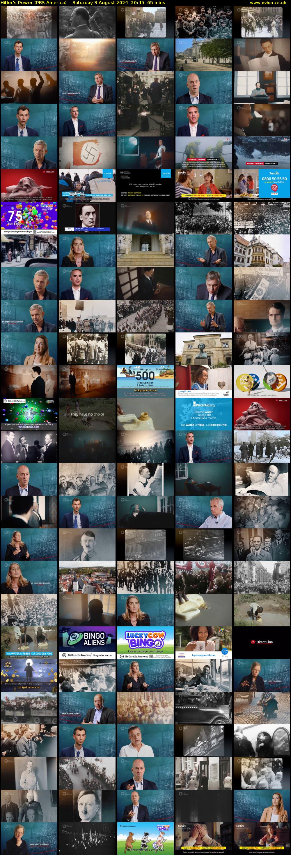 Hitler's Power (PBS America) Saturday 3 August 2024 20:45 - 21:50