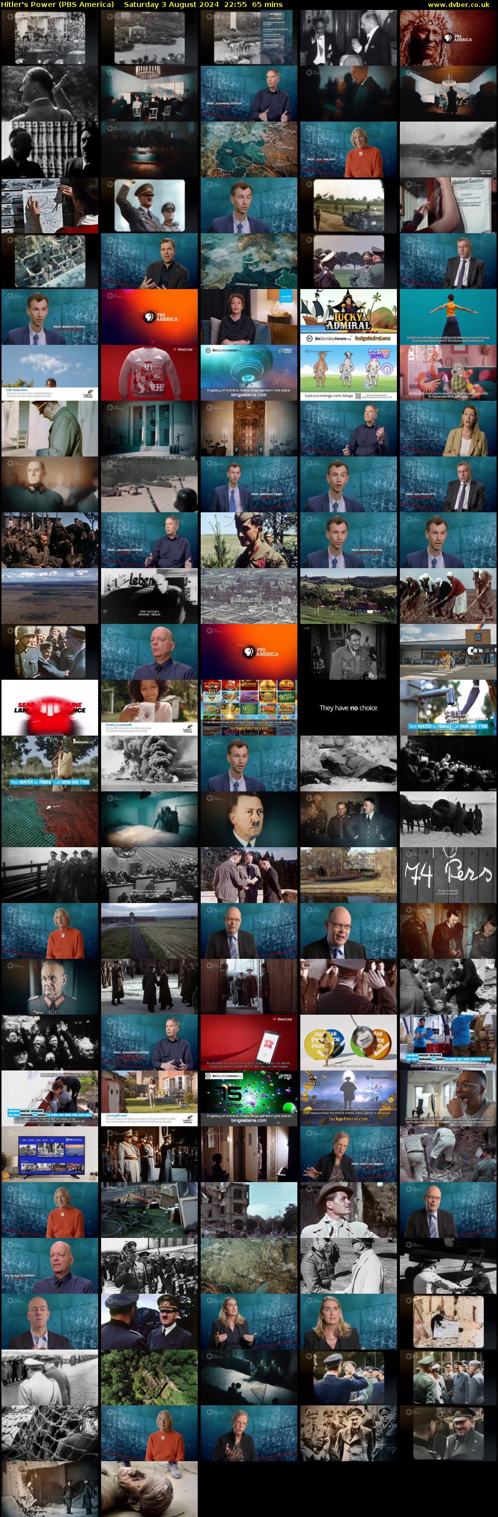 Hitler's Power (PBS America) Saturday 3 August 2024 22:55 - 00:00