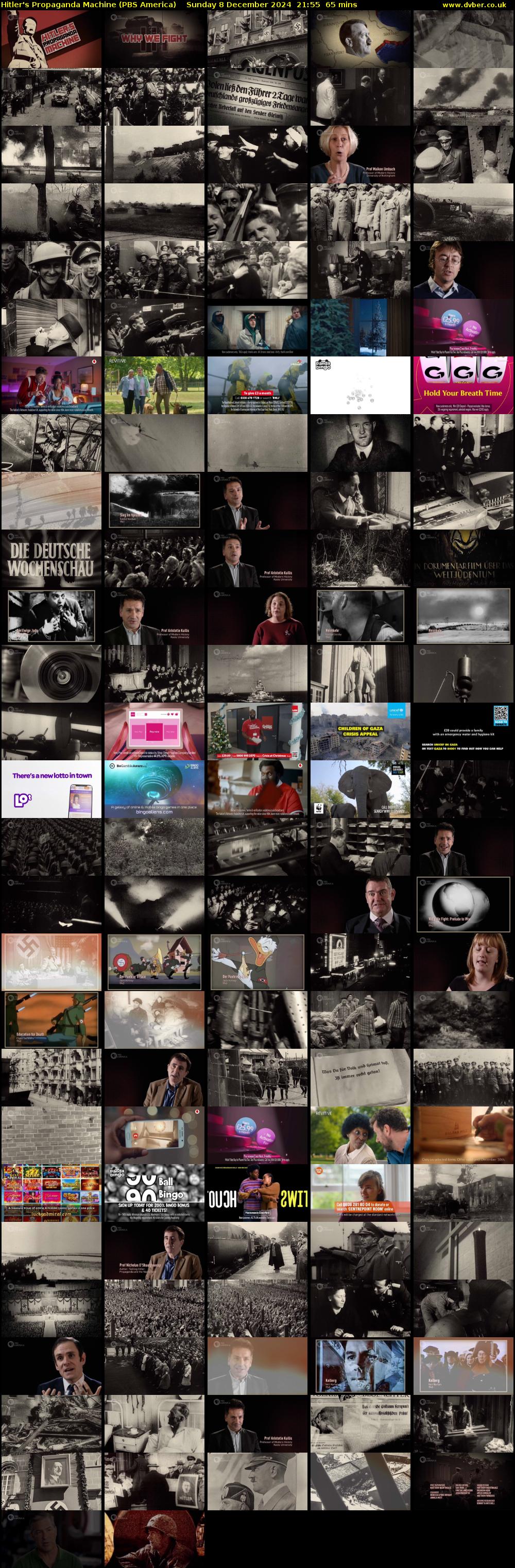 Hitler's Propaganda Machine (PBS America) Sunday 8 December 2024 21:55 - 23:00