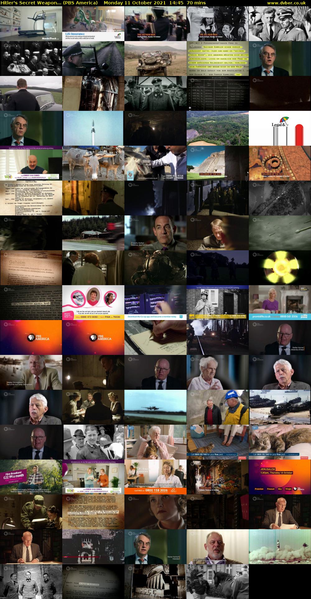 Hitler's Secret Weapon... (PBS America) Monday 11 October 2021 14:45 - 15:55