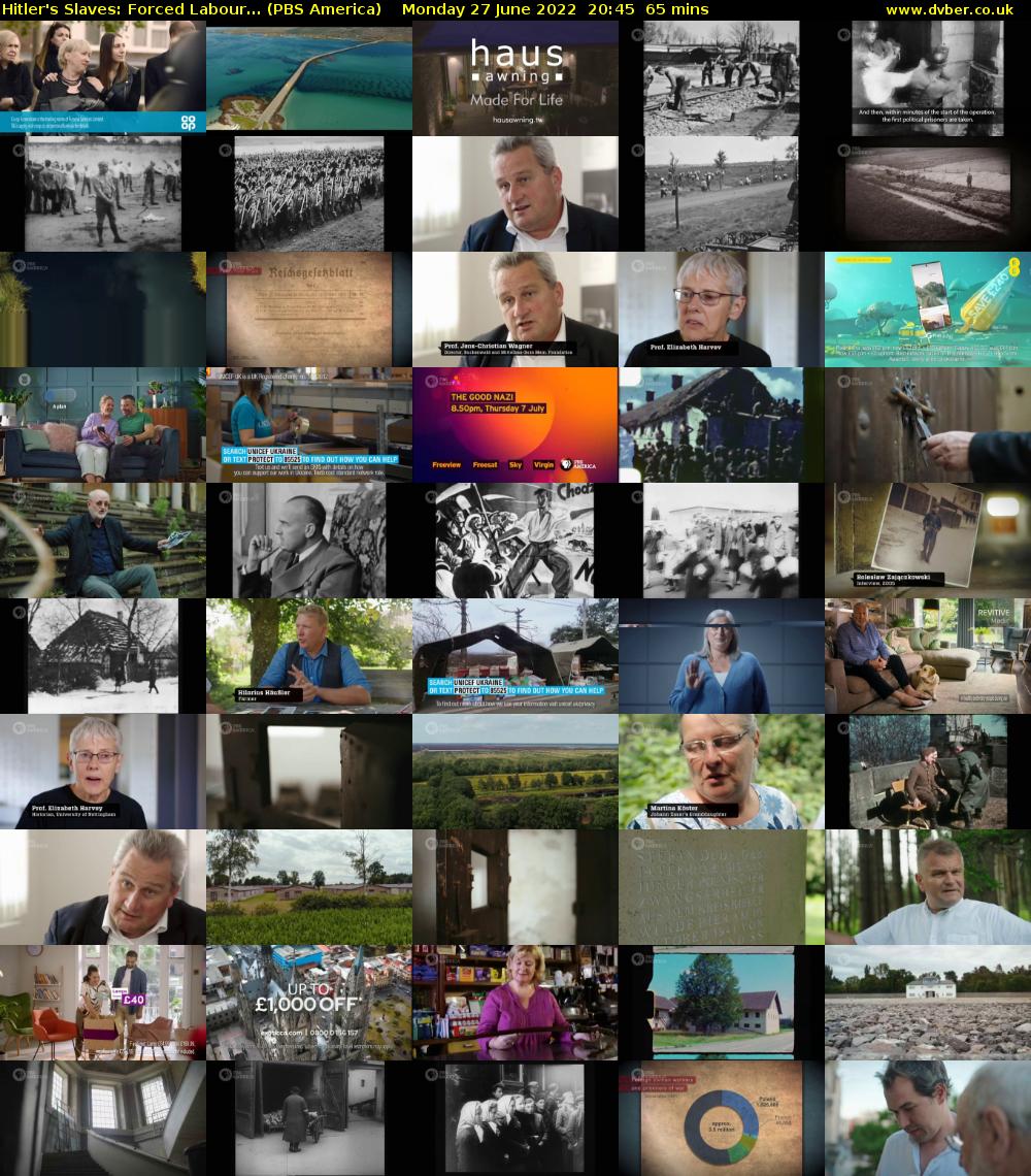 Hitler's Slaves: Forced Labour... (PBS America) Monday 27 June 2022 20:45 - 21:50