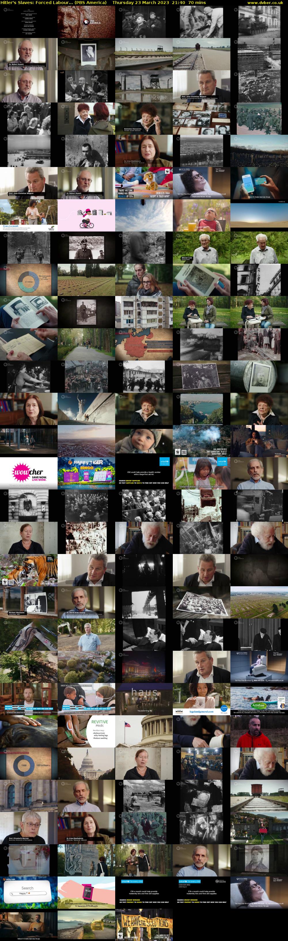Hitler's Slaves: Forced Labour... (PBS America) Thursday 23 March 2023 21:40 - 22:50
